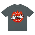 Dandō World on Fire Oversized Drop Shoulder Skate Shirt