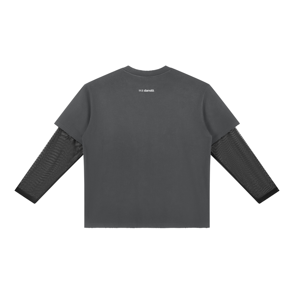 Dandō Oni Sunfaded Layered Skate Shirt