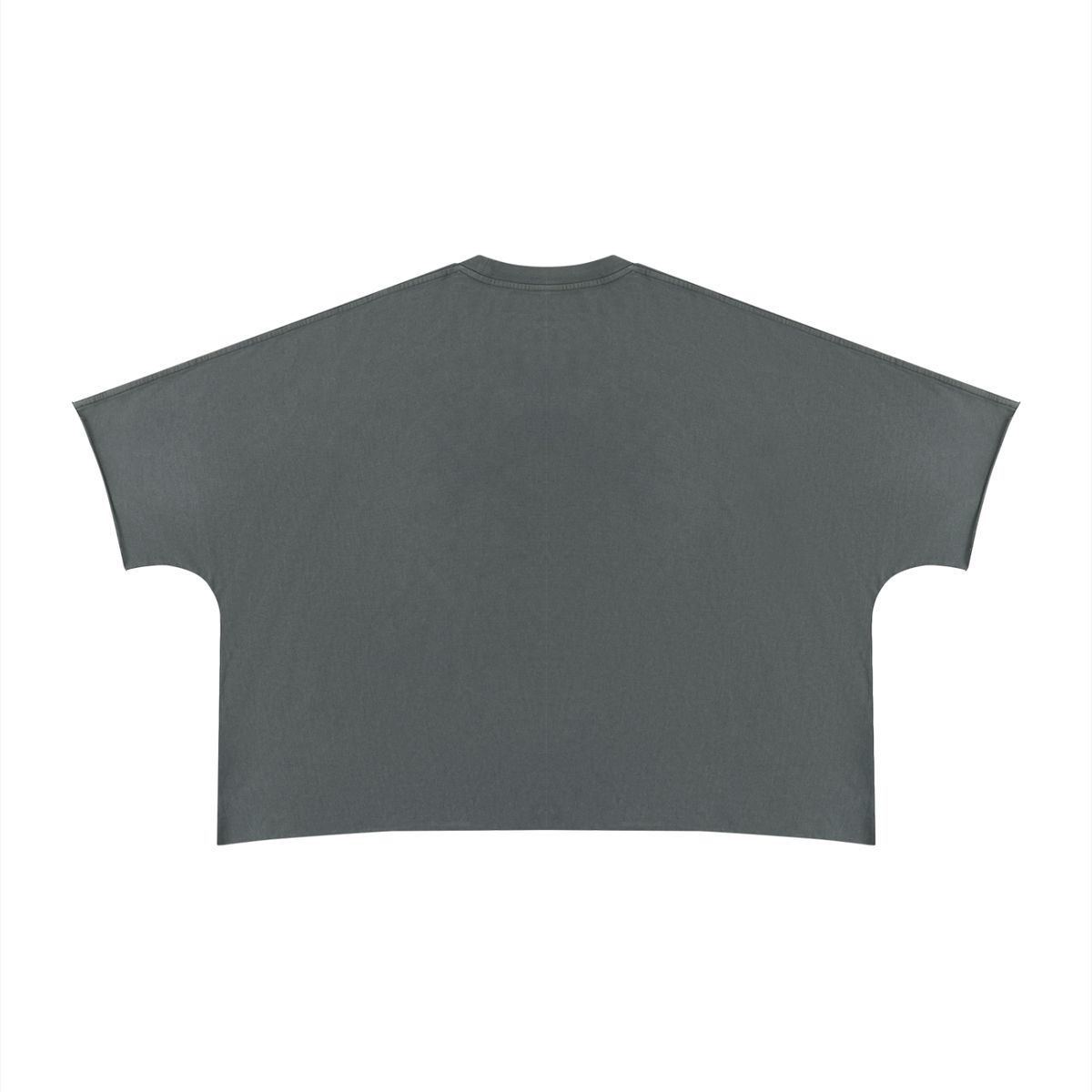 Dandō Oil Stain Heavyweight Boxy Raw Edge Skate Shirt