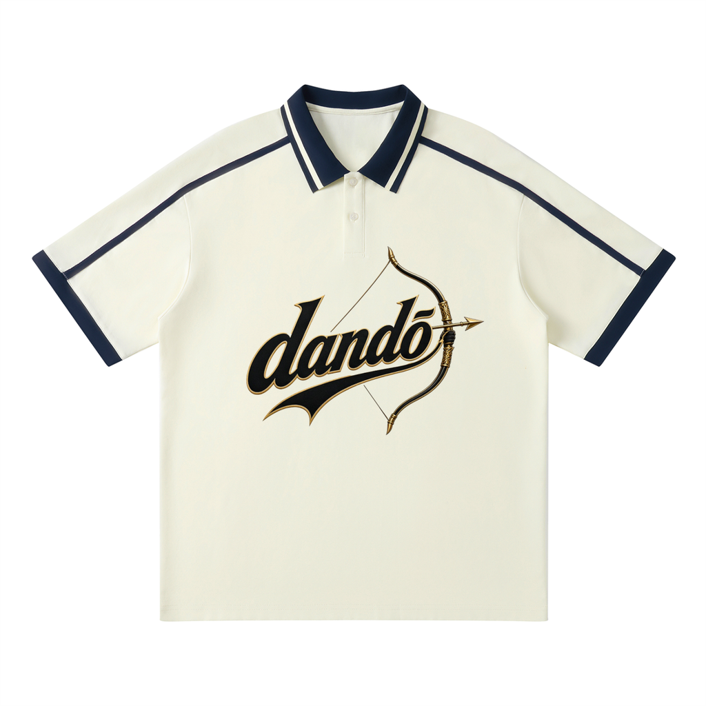 Dandō Kyūdō Piping Polo Shirt