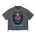 Electric Oni Snow Wash Raw-Hem Boxy Skate Shirt