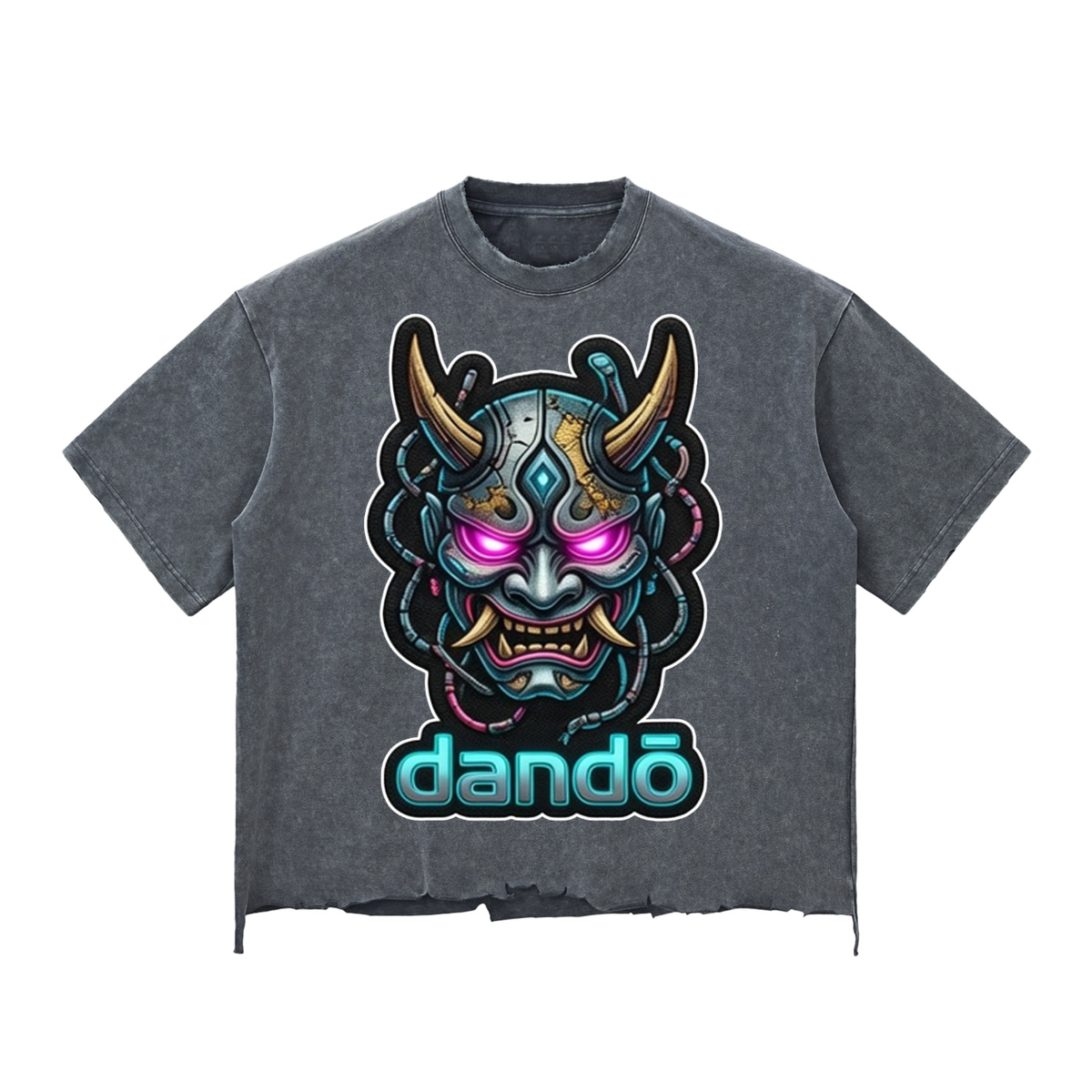 Electric Oni Snow Wash Raw-Hem Boxy Skate Shirt