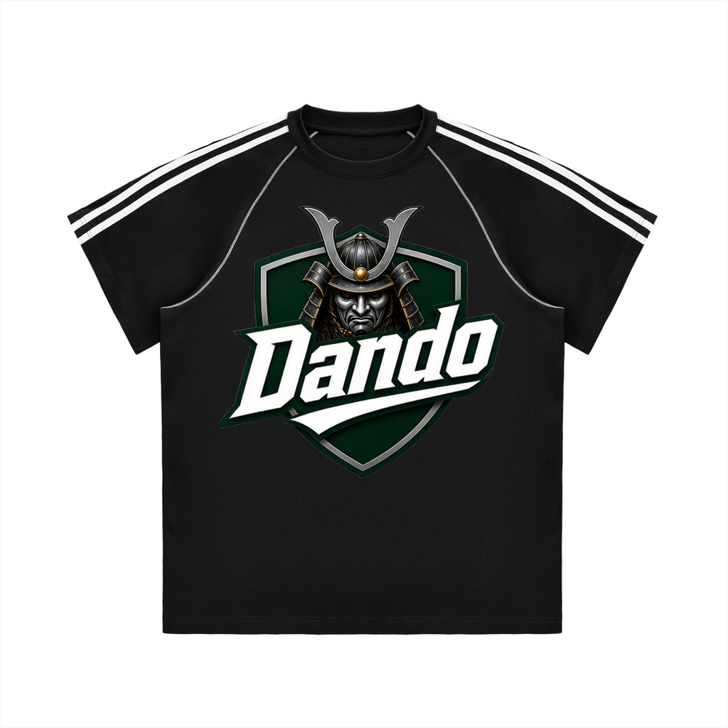Dandō Battle Ready Striped Contrast Stitch Jersey Shirt