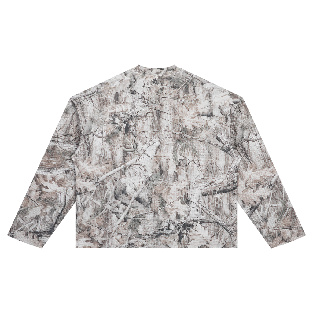 Dandō Tree Camo Waffle Shirt