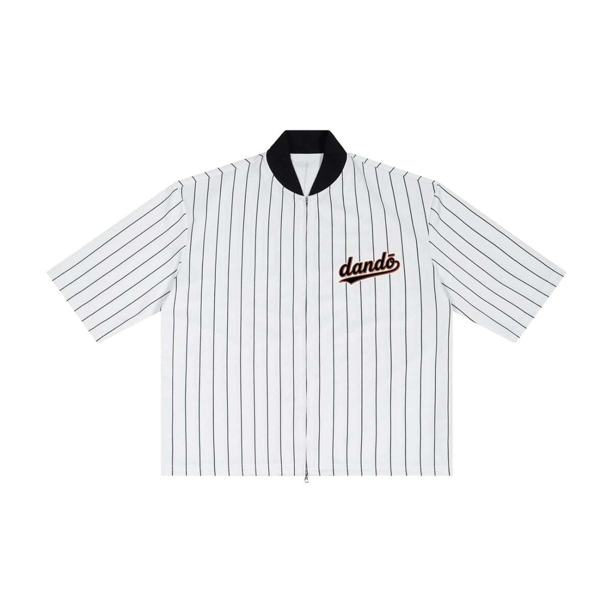 Dandō Hitter Striped Full-Zip Baseball Jersey