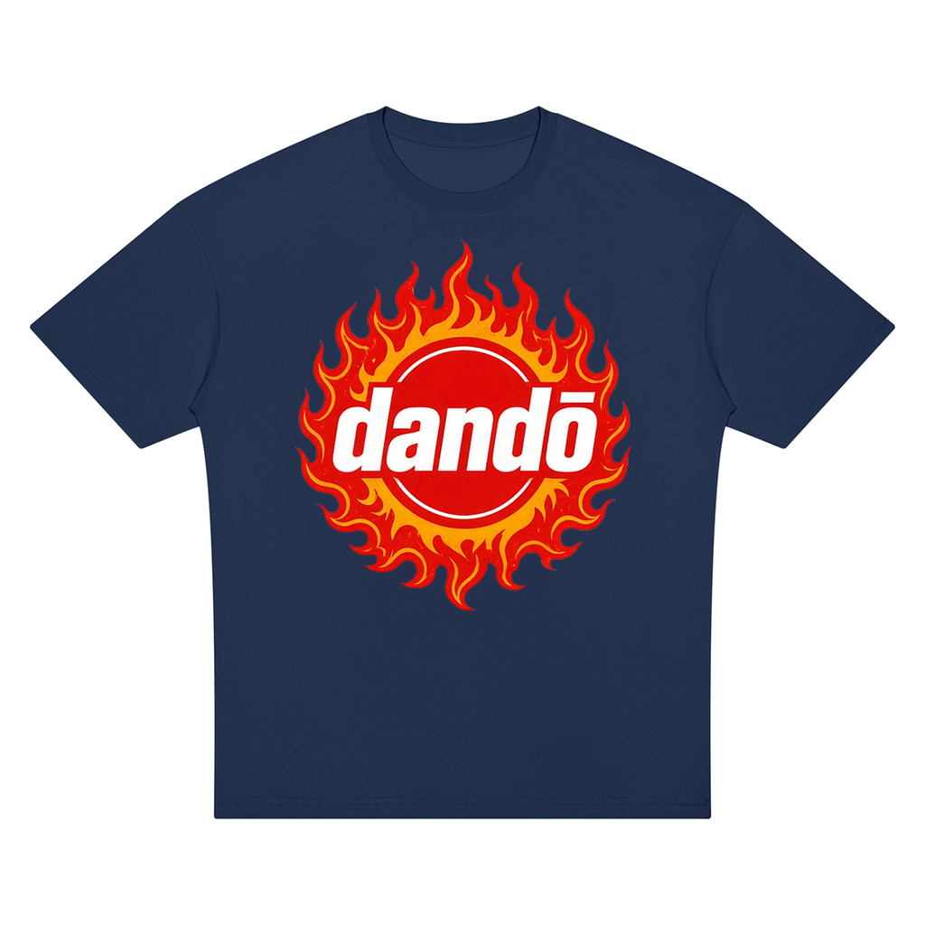 Dandō Fire Ball Oversized Drop Shoulder Skate Shirt