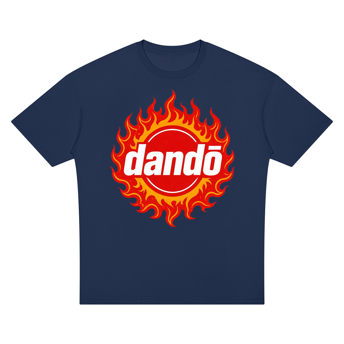 Dandō Fire Ball Oversized Drop Shoulder Skate Shirt