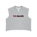 弾道 Dandō Boxy Raw Hem Tank Top