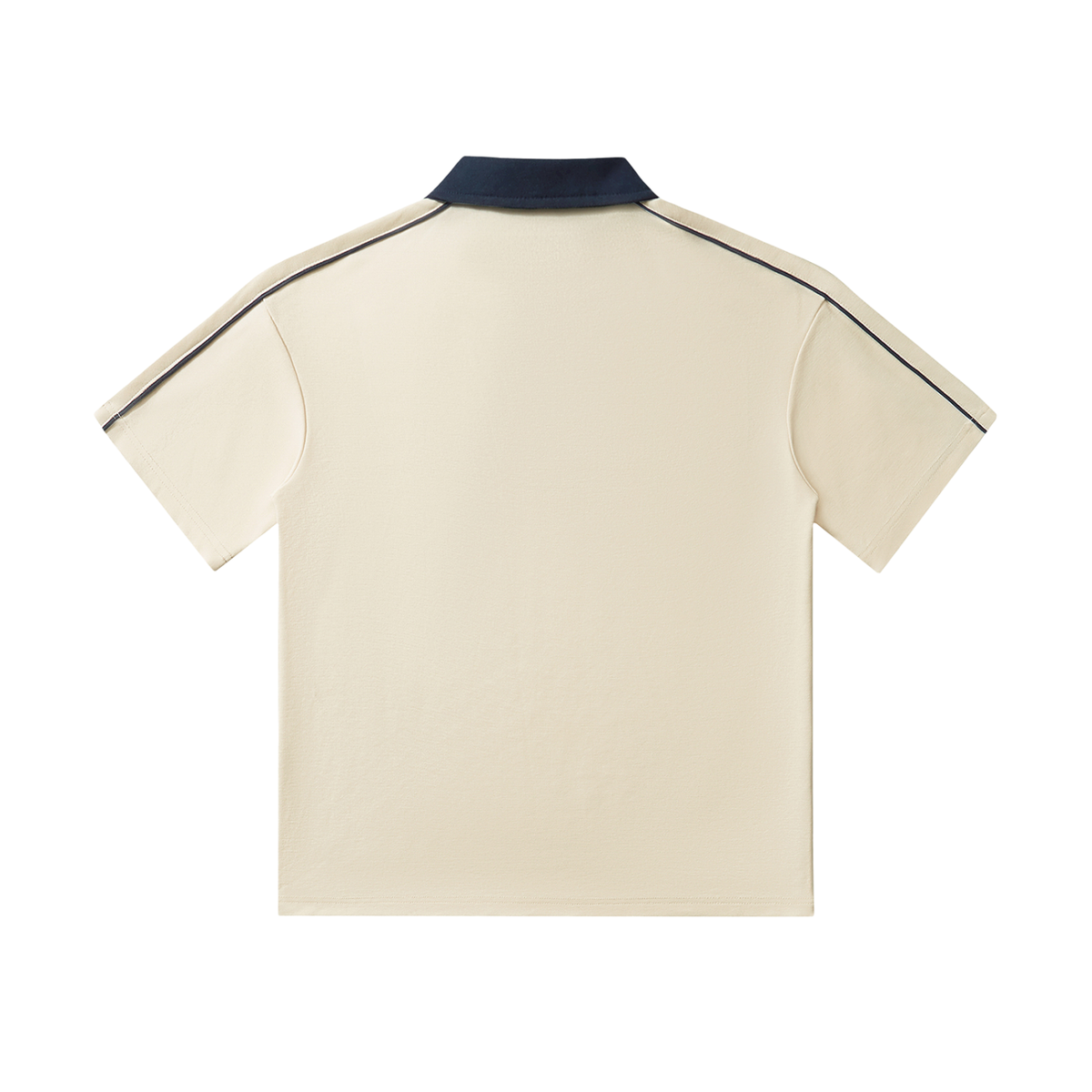 Dandō Electric Blue Short-Sleeve Polo Shirt