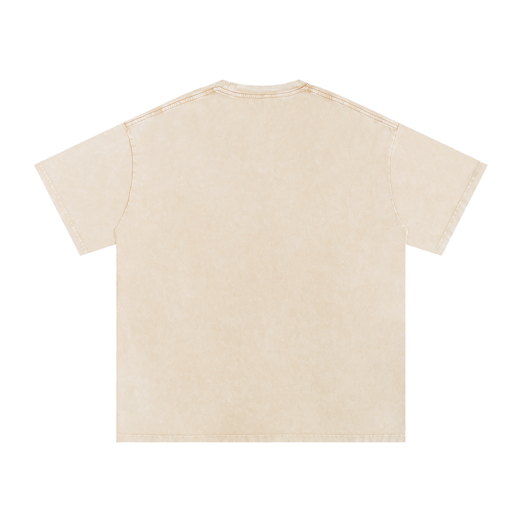 Dandō Eagle Man Snow Washed Oversized Cotton Skate Shirt