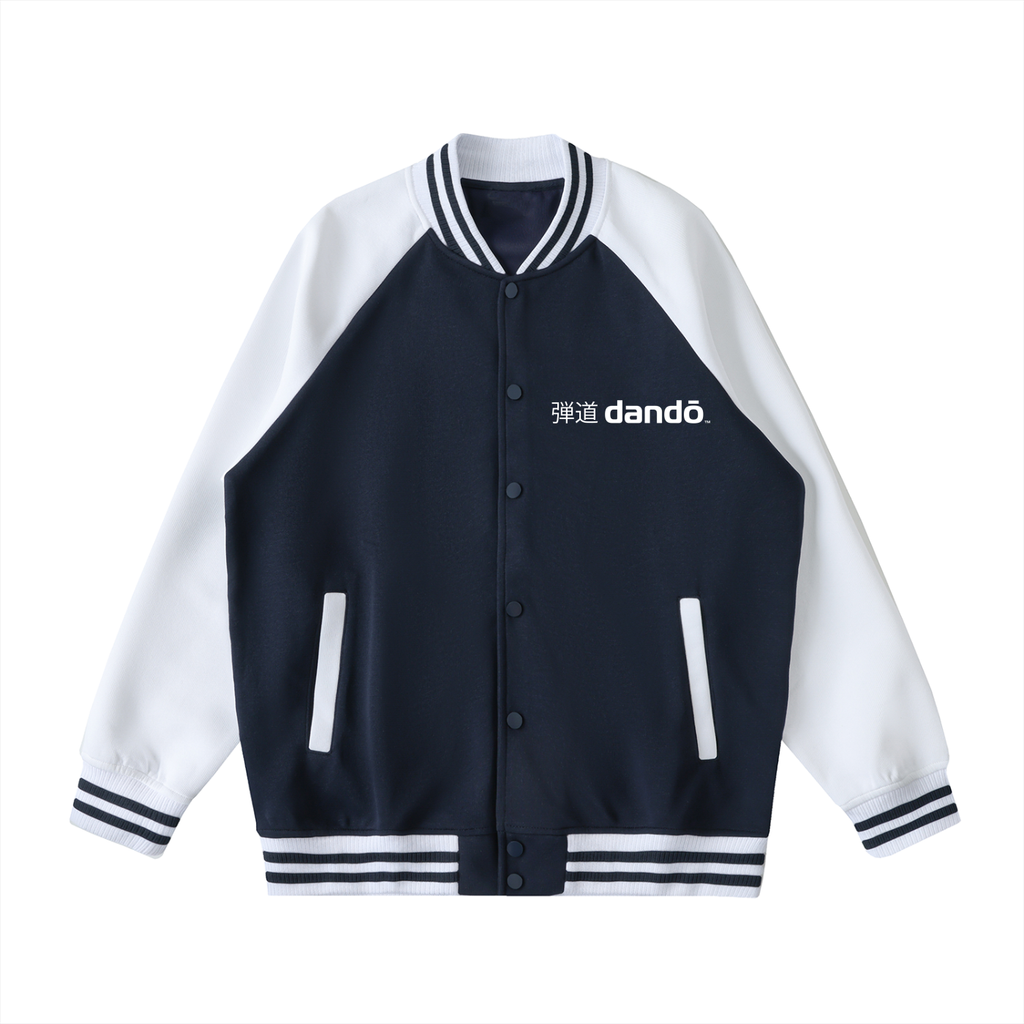 Dandō Two Tone Raglan Sleeve Varsity Jacket