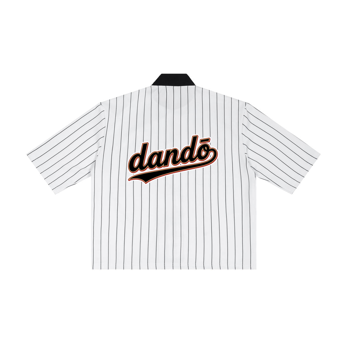 Dandō Hitter Striped Full-Zip Baseball Jersey